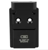 C&H PRECISION V4 Plate for Glock MOS to Holosun 509T Black