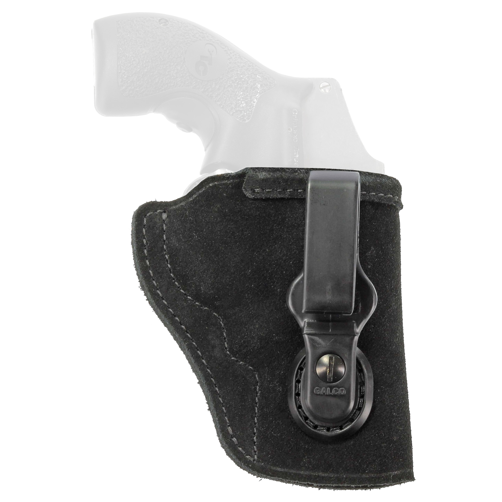 Galco Galco TUC800B Tuck-N-Go Inside The Pants 3.3" Barrel Fits Glock 43 Steerhide Center Cut Black
