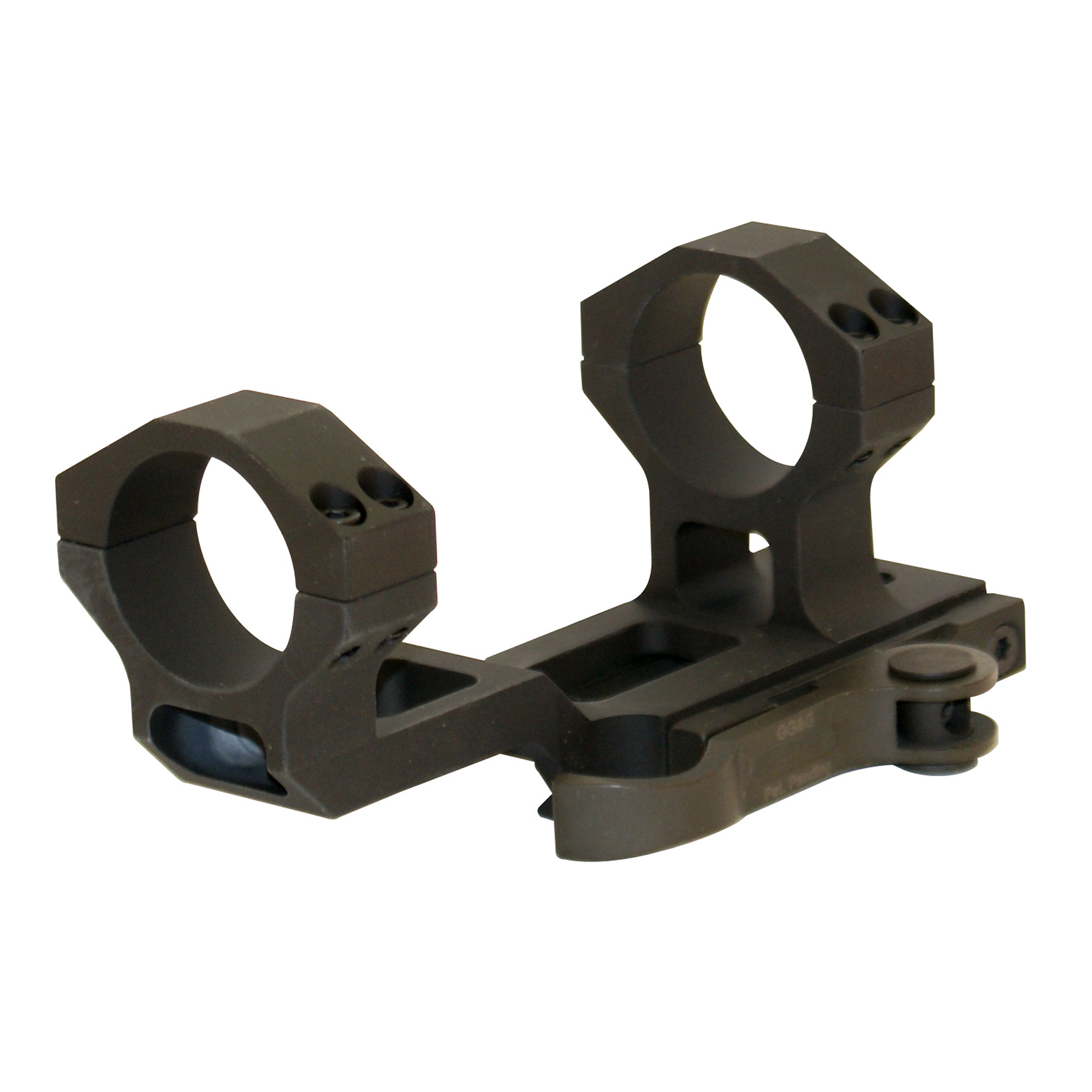 GG&G Inc GG&G Quick Detach Mount 30mm B-Comp Ring Black