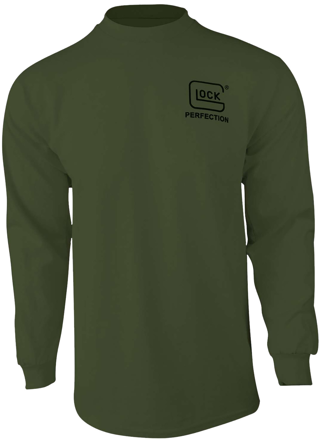 Glock GLOCK Born in Austria Military Green Long Sleeve Medium