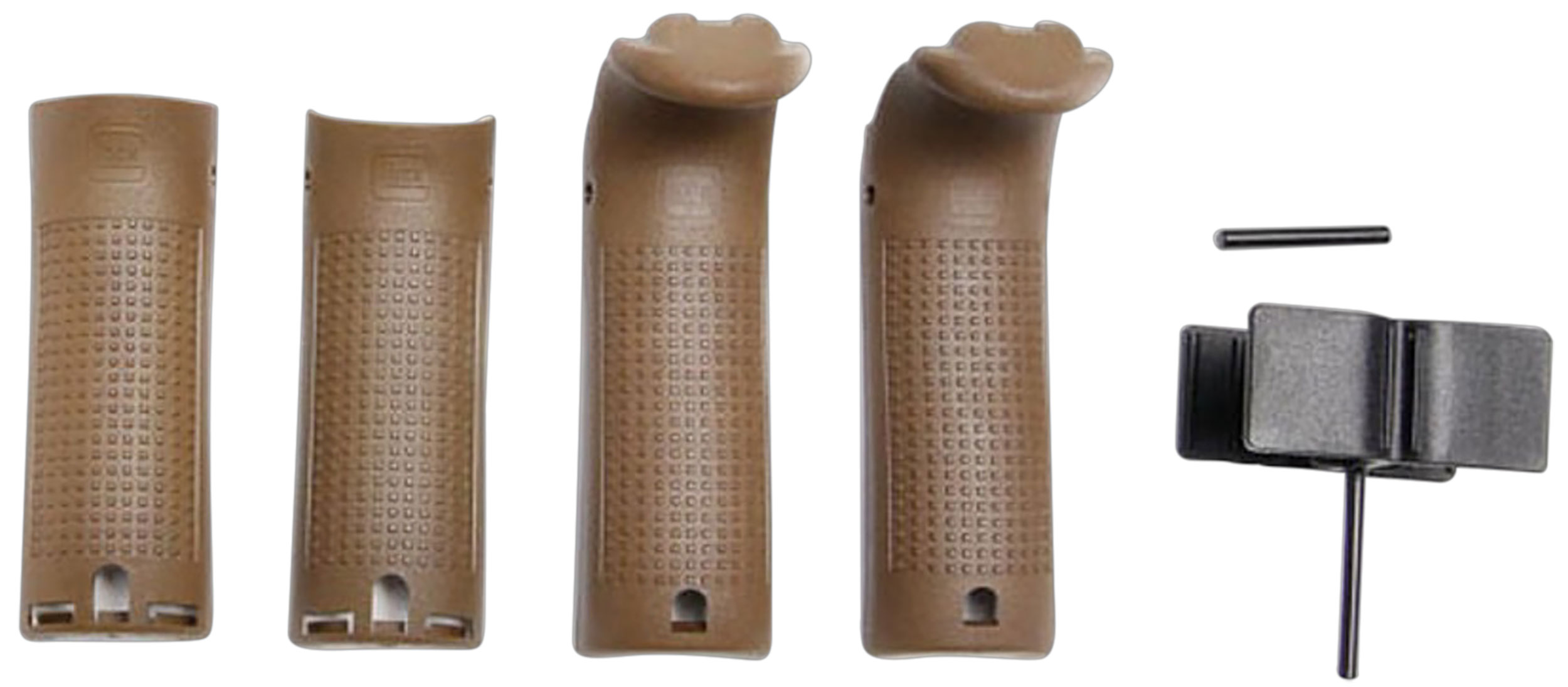 GLOCK Backstrap/Beavertail Set G19 Gen 4-5 Black