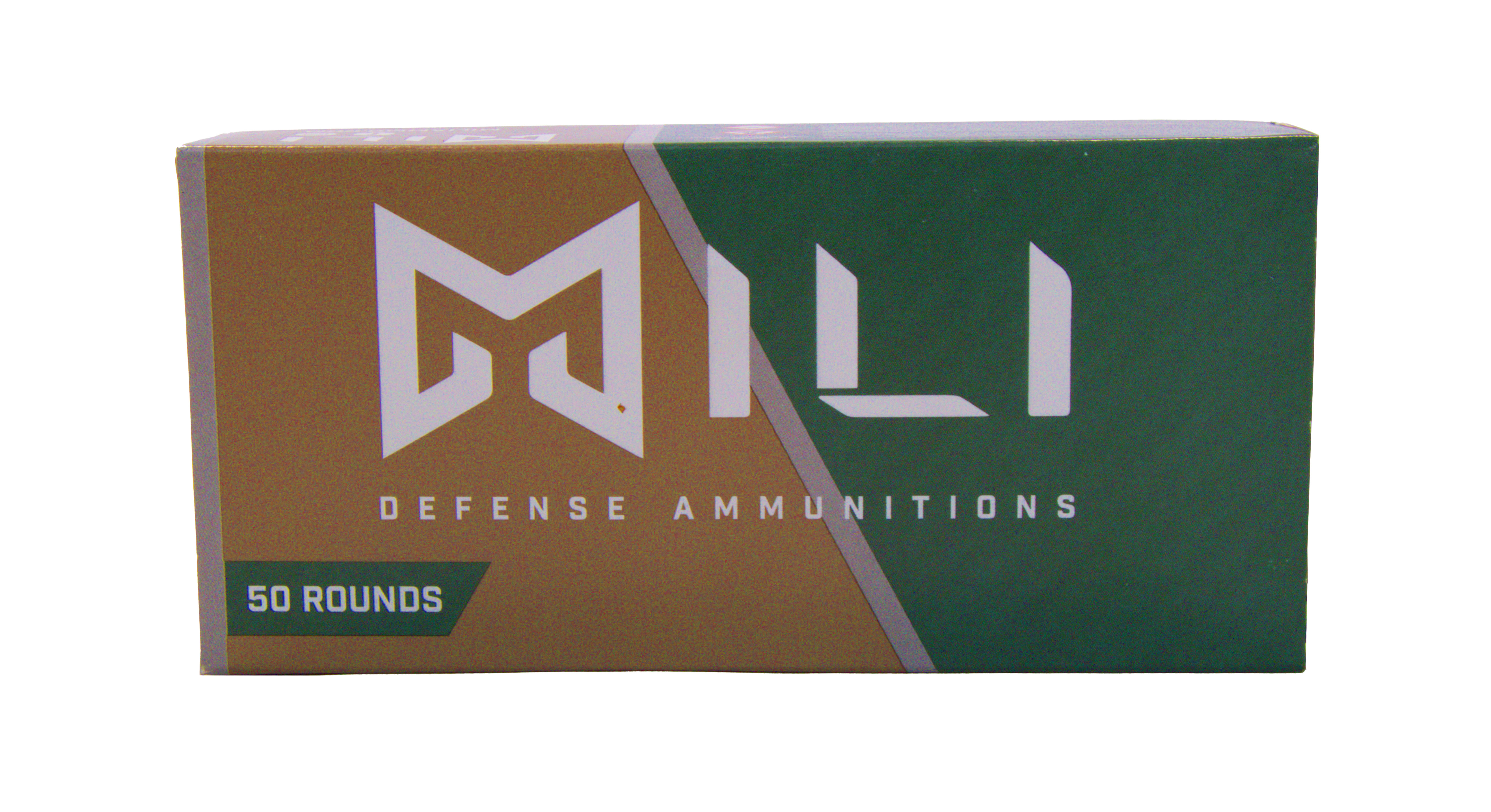 MILI Ammunitions MILI CUSTOM DEFENSE AMMUNITION 9mm 155gr Subsonic FMJ 50rd