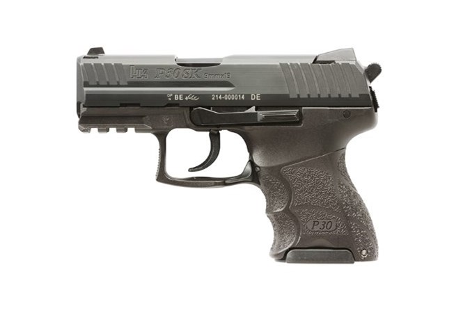 Heckler and Koch P30SK V3 9mm 3.27″ Barrel 12/15-Rounds