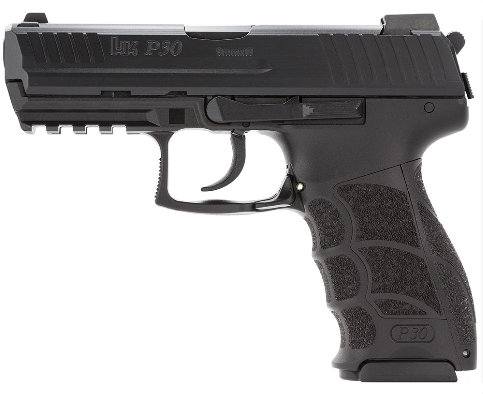 Heckler and Koch P30 V3 9mm 3.85″ Barrel 17/20-Rounds
