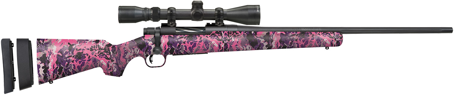 Mossberg Patriot 350 Legend 22" 4rd - Pink Camo