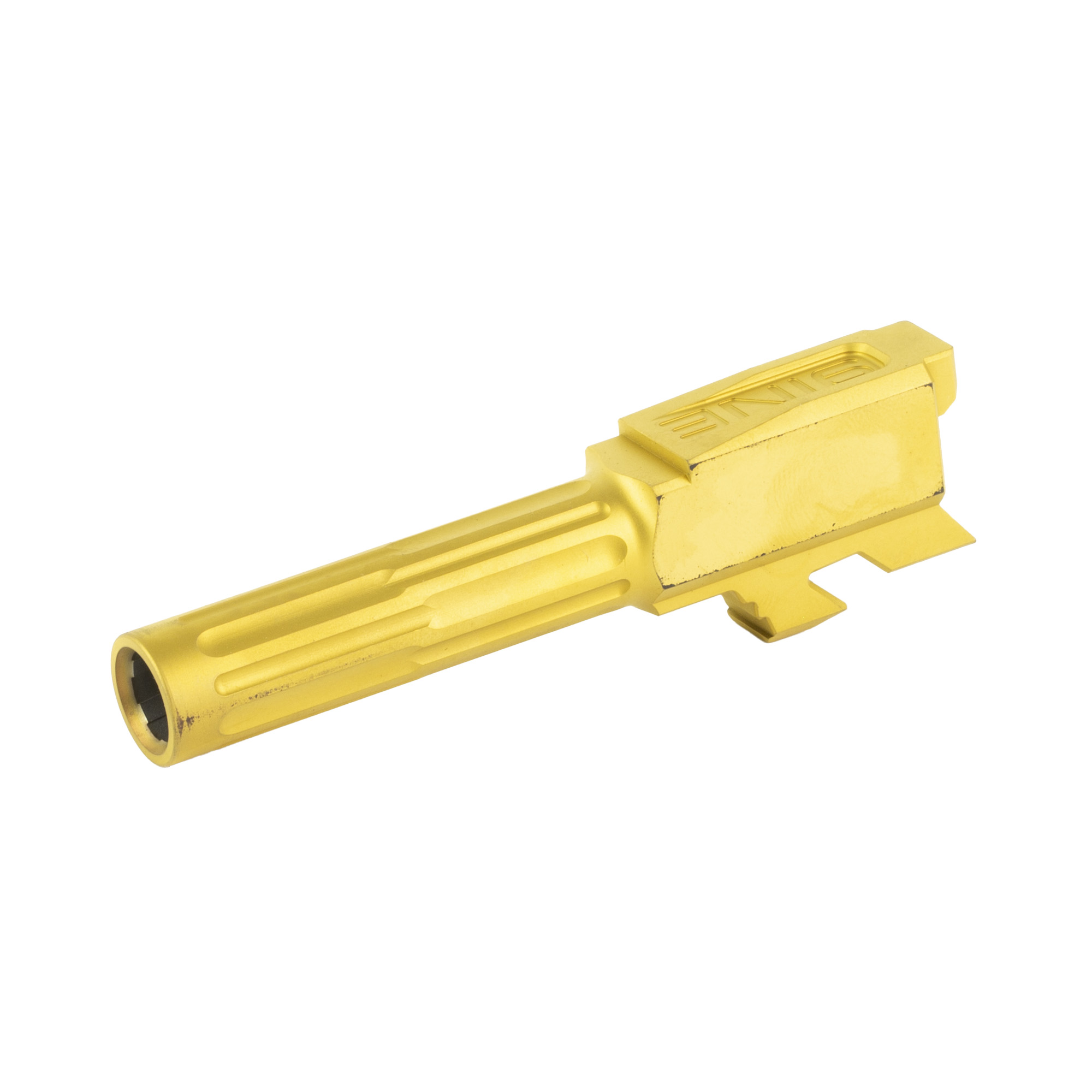 Lantac LANTAC 9INE Barrel Fluted Glock 43/43x TiN/Bronze