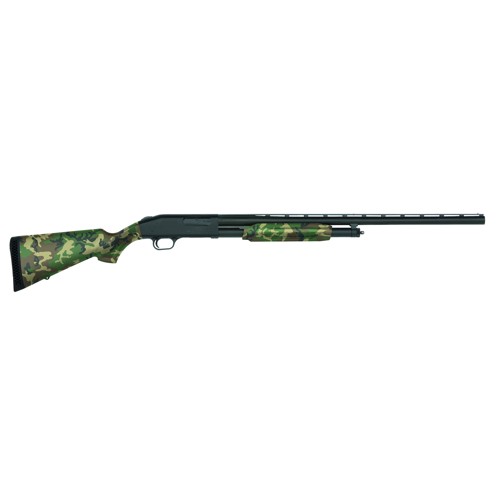 Mossberg 500 12 Gauge 28 5rd  Woodland Synthetic
