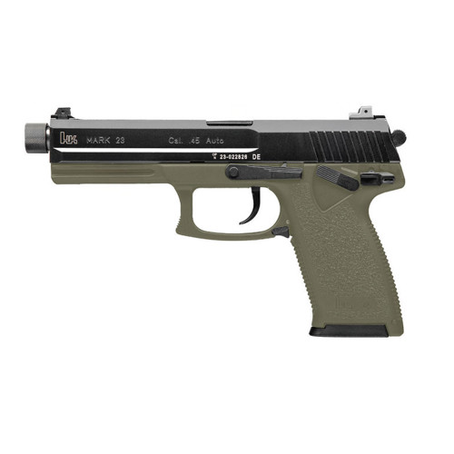 HK USA Mark 23 45 ACP 8.87″ 12rd – OD Green