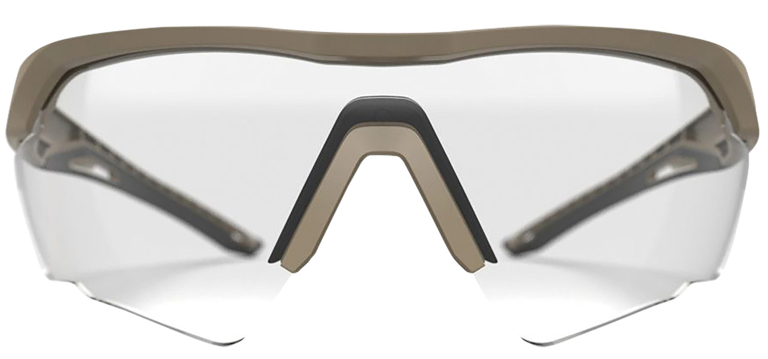 Glock GLOCK Crossover Tactical Glasses Clear Lens Desert Tan
