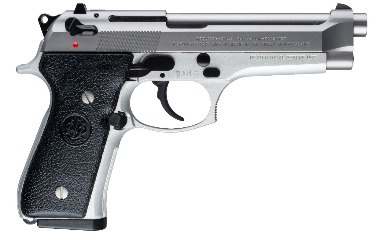BERETTA 92FS Inox 9mm 4.9" 15rd - Stainless