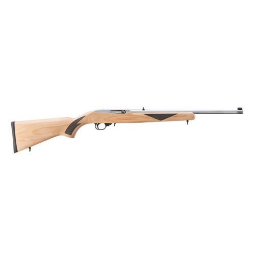 RUGER 1022 22 LR 185 10rd  Natural Hardwood  Stainless