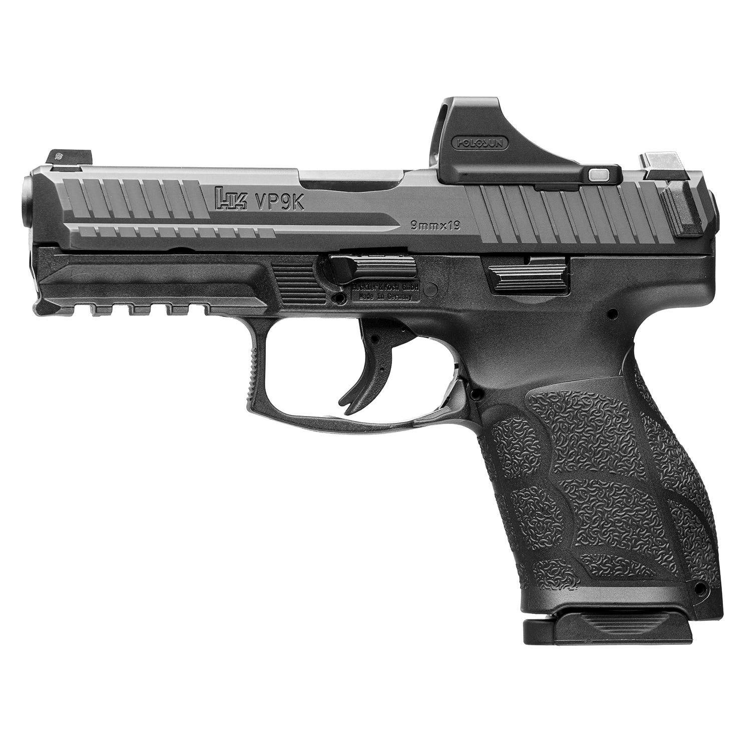 HK VP9A1 K 9mm Luger Pistol 4.09″ Black 81001120