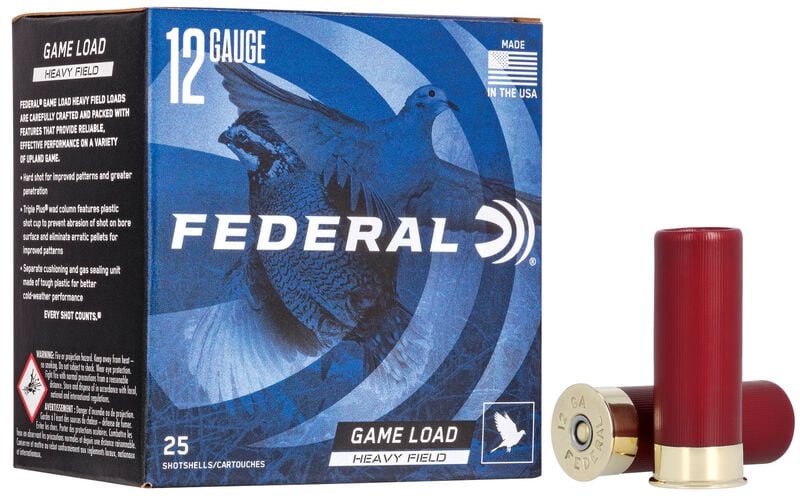 Federal FEDERAL AMMO 12Ga 2.75" 1.25oz 6 Shot Upland Paper 25rd