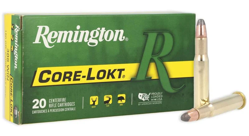 REMINGTON 30-30 Win 150Gr Core-Lokt Tipped Lever Gun 20rd