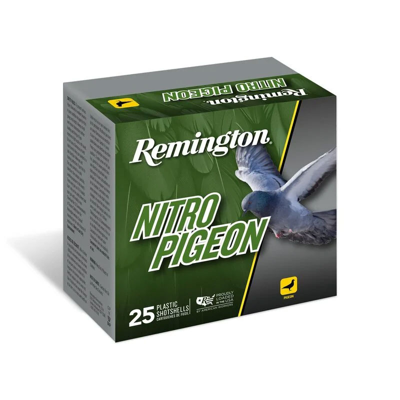 Remington REMINGTON NITRO PIGEON 12GA 2-3/4"" 8 AMMO 25RD