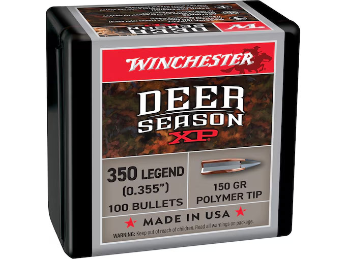 BULLETS DEER SEASON XP 350 LEGEND 150 GR 100 RD