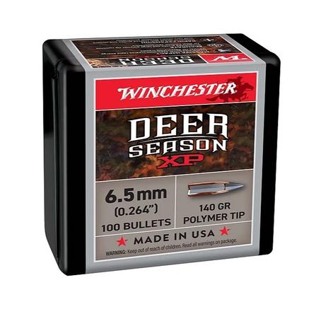 Winchester Repeating Arms BULLETS DEER SEASON XP 6.5 MM 140 GR 100 RD