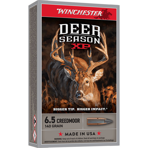 WINCHESTER AMMO 6.5 Creedmoor 140 Deer XP Winchester 20rd