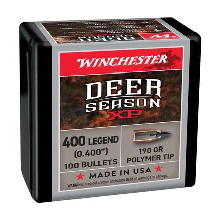 Bullets 400 LEGEND DEER SEASON XP 190 GR 100 Count
