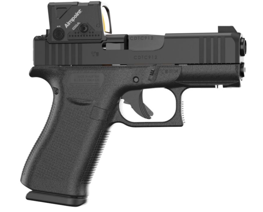 Glock 43X MOS08 9mm 3.4" Barrel 10-Rounds w/ Aimpoint COA