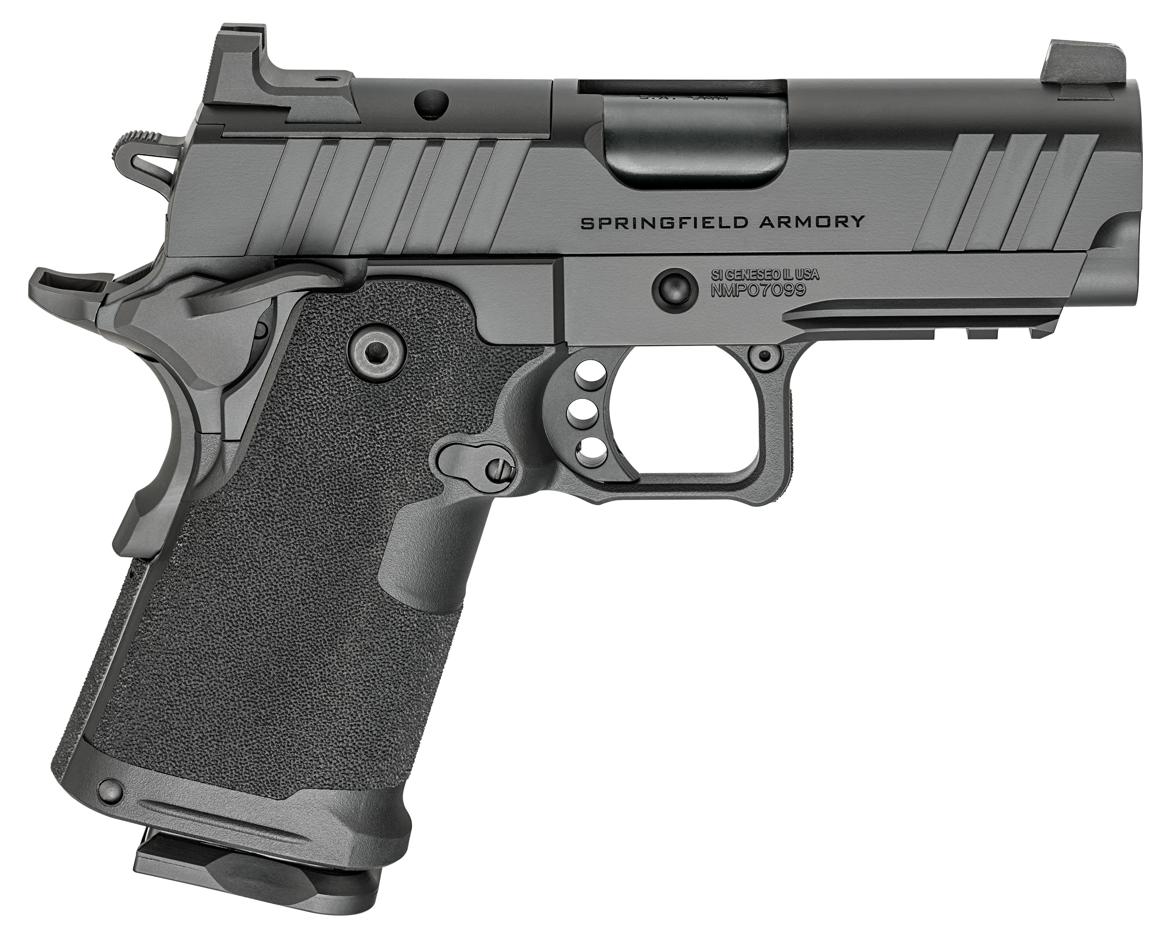 SPRINGFIELD ARMORY 1911 DS Prodigy Compact 9mm 3.5" 15rd QUALIFIED PERSONNEL- Black