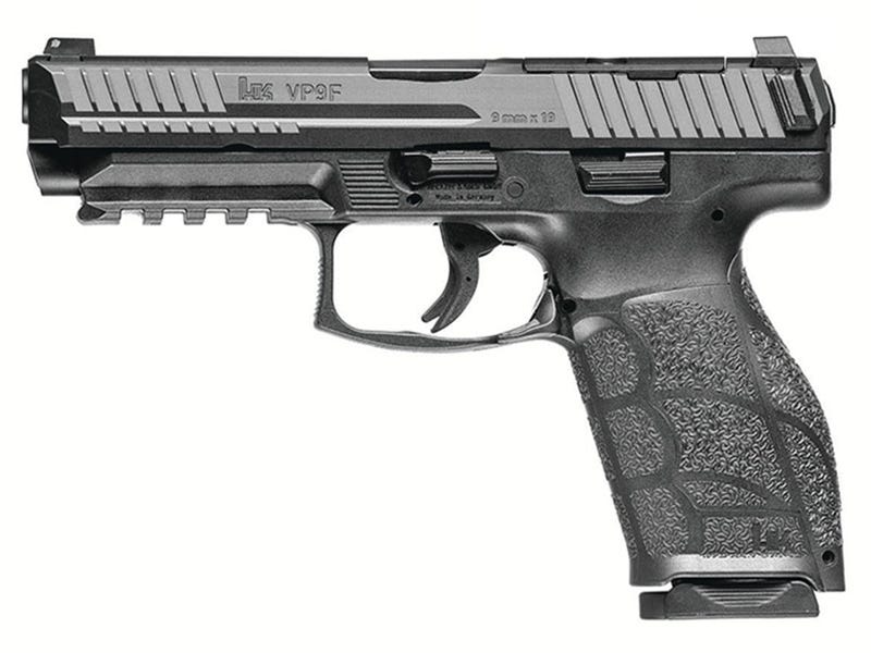 HK USA VP9A1 F 9mm 4.5" 15rd - Black