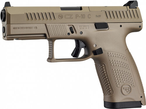 CZ-USA P-10 C 9mm 4" 15rd - FDE
