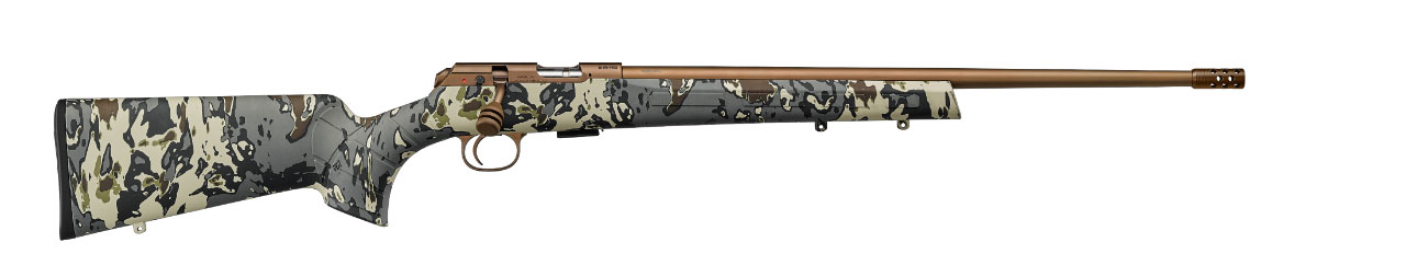 CZ-USA 457 American 22 LR 20" 5rd - Bronze & Camo