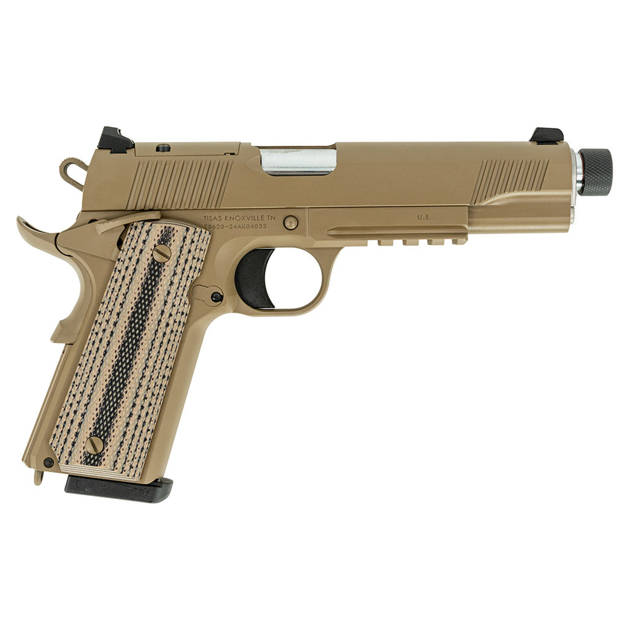 TISAS 1911 Duty 45 ACP 5.5" 8rd - FDE