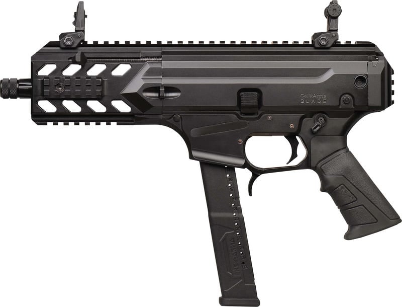 GFORCE ARMS Blade6 9mm 6" 33rd - Black w/ Ambi Safety