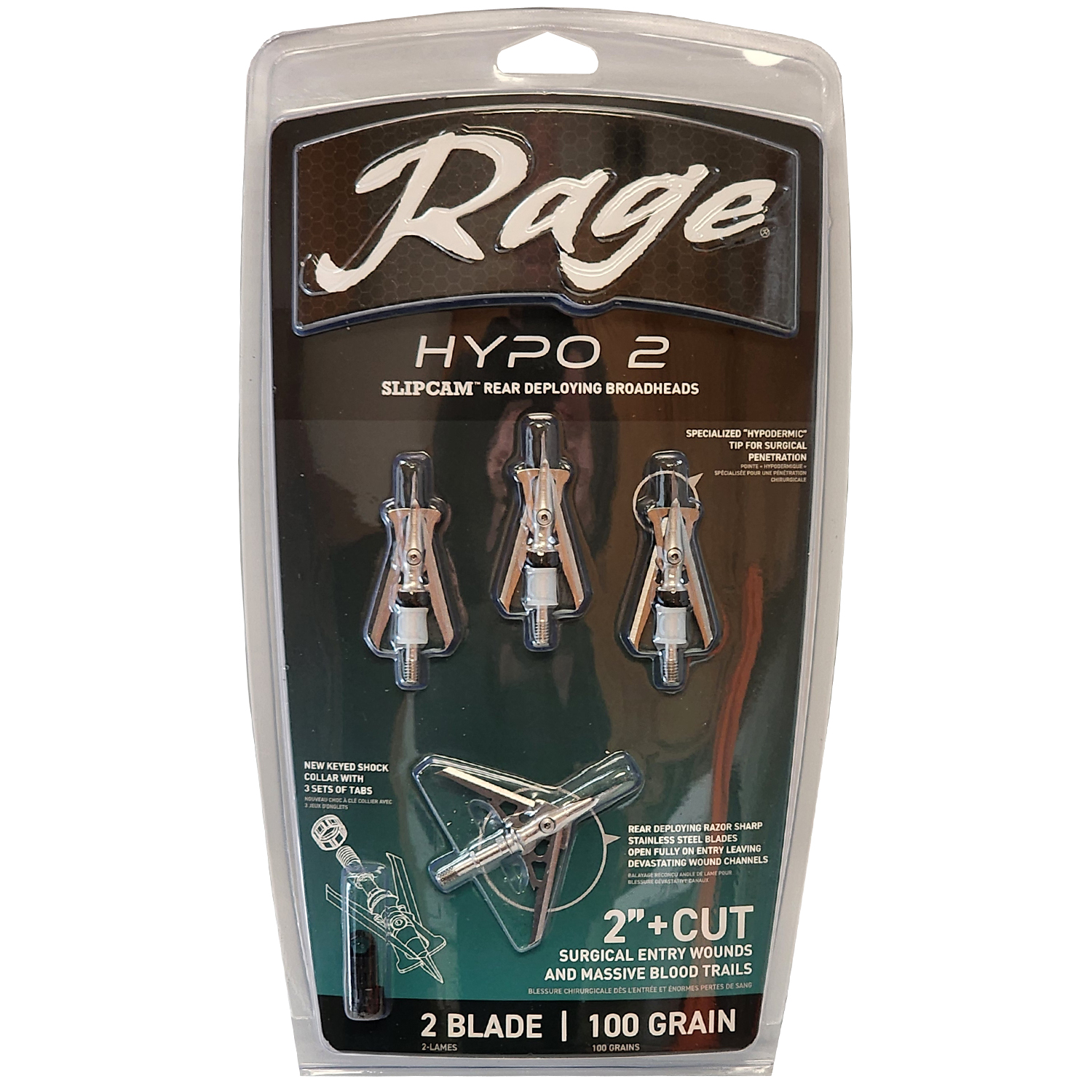 Rage RAGE Hypo 2 100gr 2" 4pk