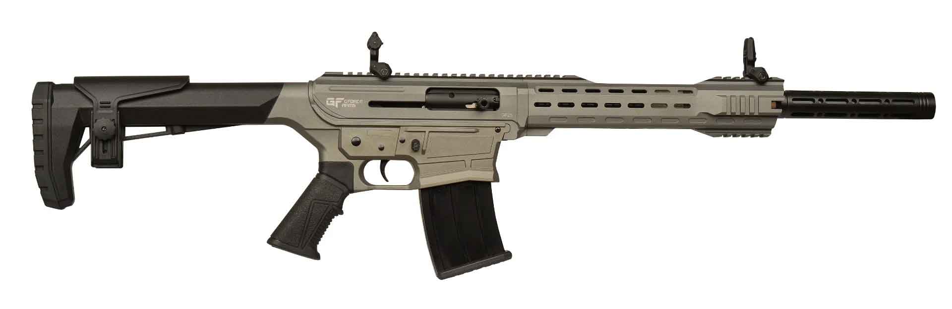 GFORCE ARMS GF25 12 Gauge 18" 5rd - Tactical Grey