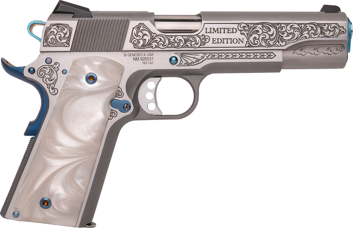 CNC FIREARMS Springfield 1911 Texas BBQ 45 ACP 5" 7rd - Limited Edition