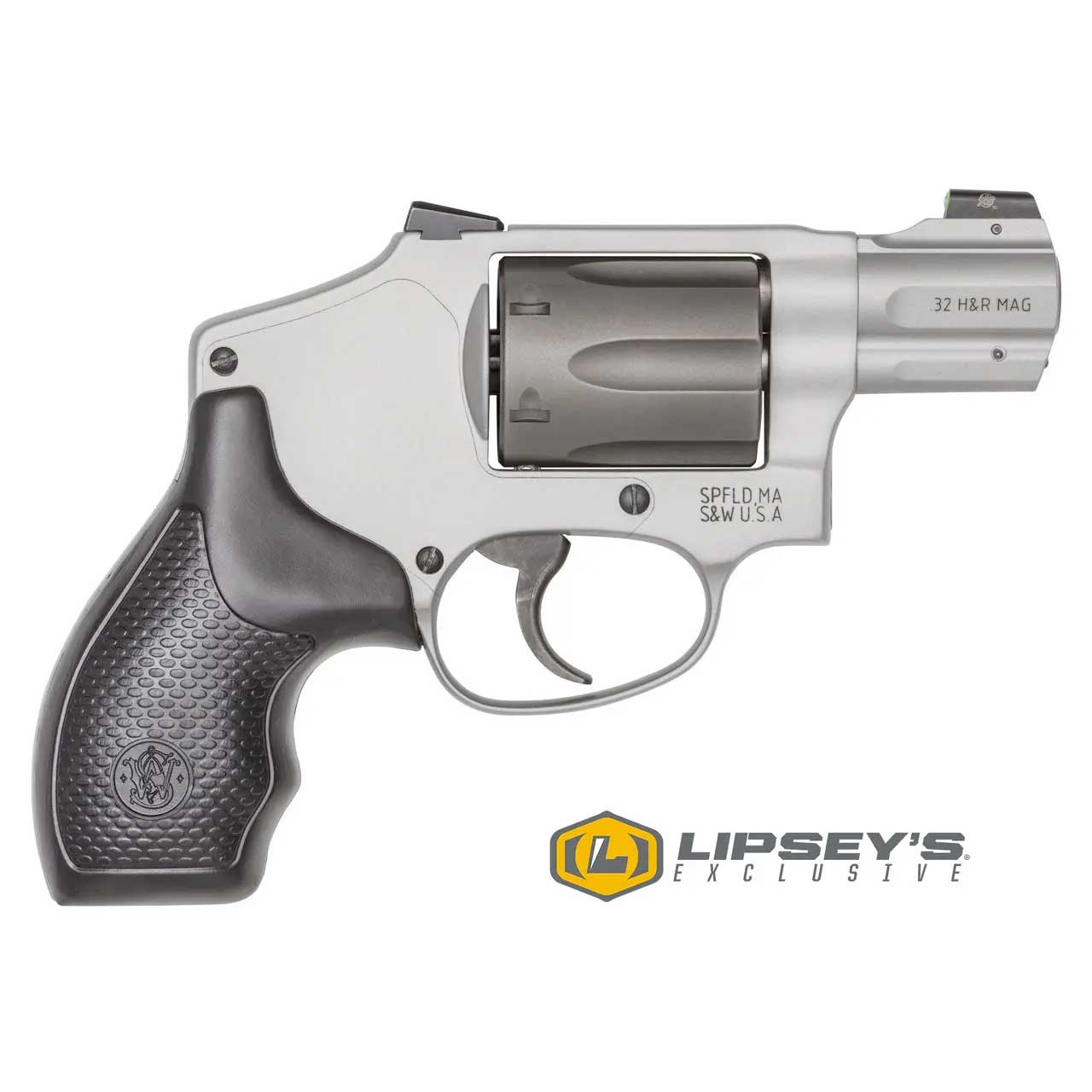 SMITH & WESSON 632 UC 32 H&R Mag 1.875" 6rd SS UC Titanium Cylinder/AFR Grips - Stainless