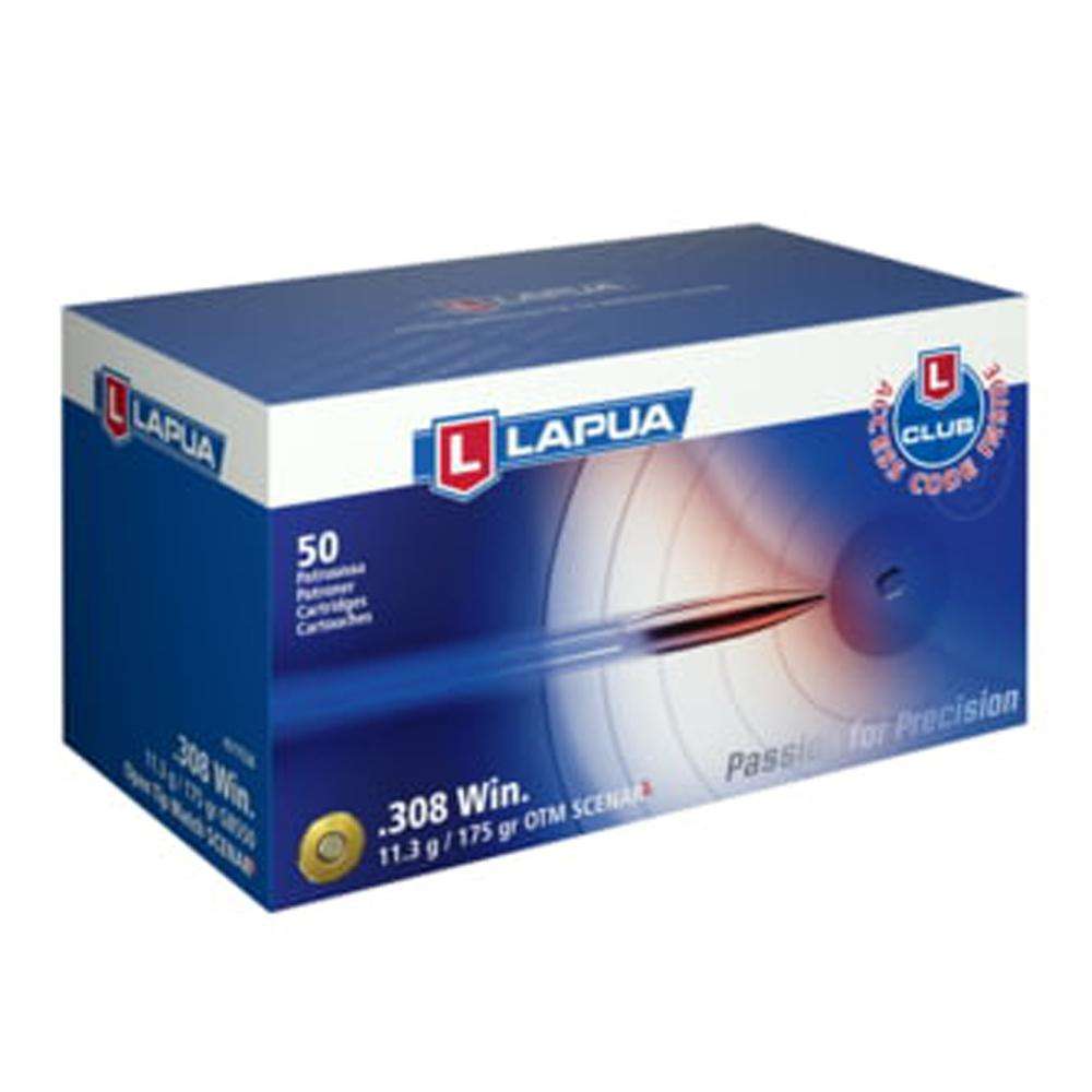 Lapua Lapua 6.5 Creedmoor 123 GR Scenar OTM Ammunition 50 Rounds 1