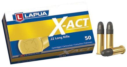 Lapua LAPUA AMMO 22 LR X-ACT 50rd