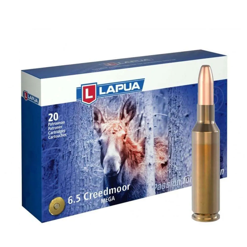 Lapua Lapua 6.5 Creedmoor 156 gr Mega 20rd/box