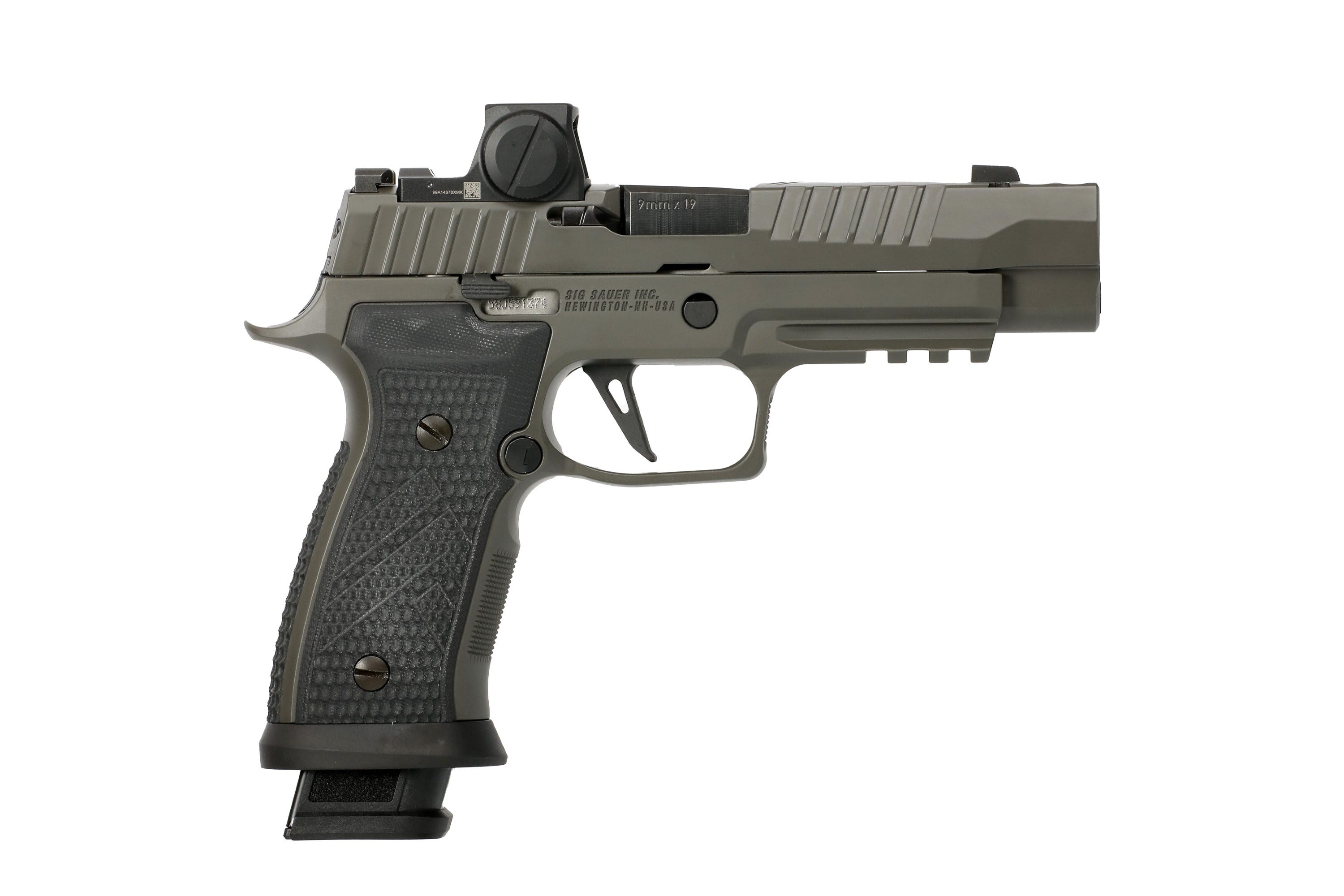 Sig Sauer P320 AXG Legion Grey 9mm 3.9″ Barrel 21-Rounds w/ Romeo X Red Dot