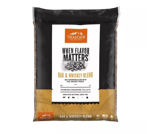 Traeger TRAEGER Whiskey Barrel Pellets (20Lb)