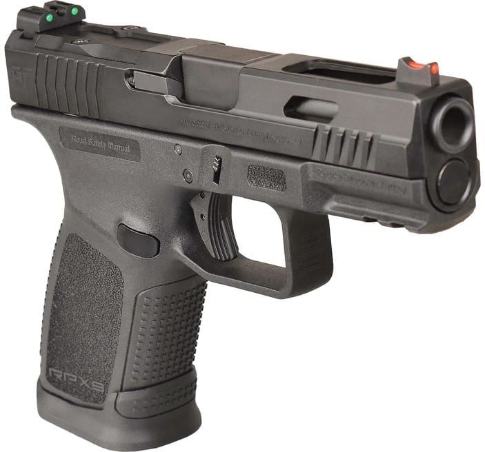 GFORCE ARMS RPX9 Exodus 9mm 4" 15rd Window Cut Slide - Black