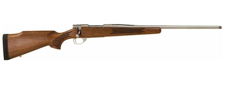 HOWA M1500 Standard 300 Win Mag 22" 5rd Bolt Rifle w/ Threaded Barrel - Stainless | Walnut