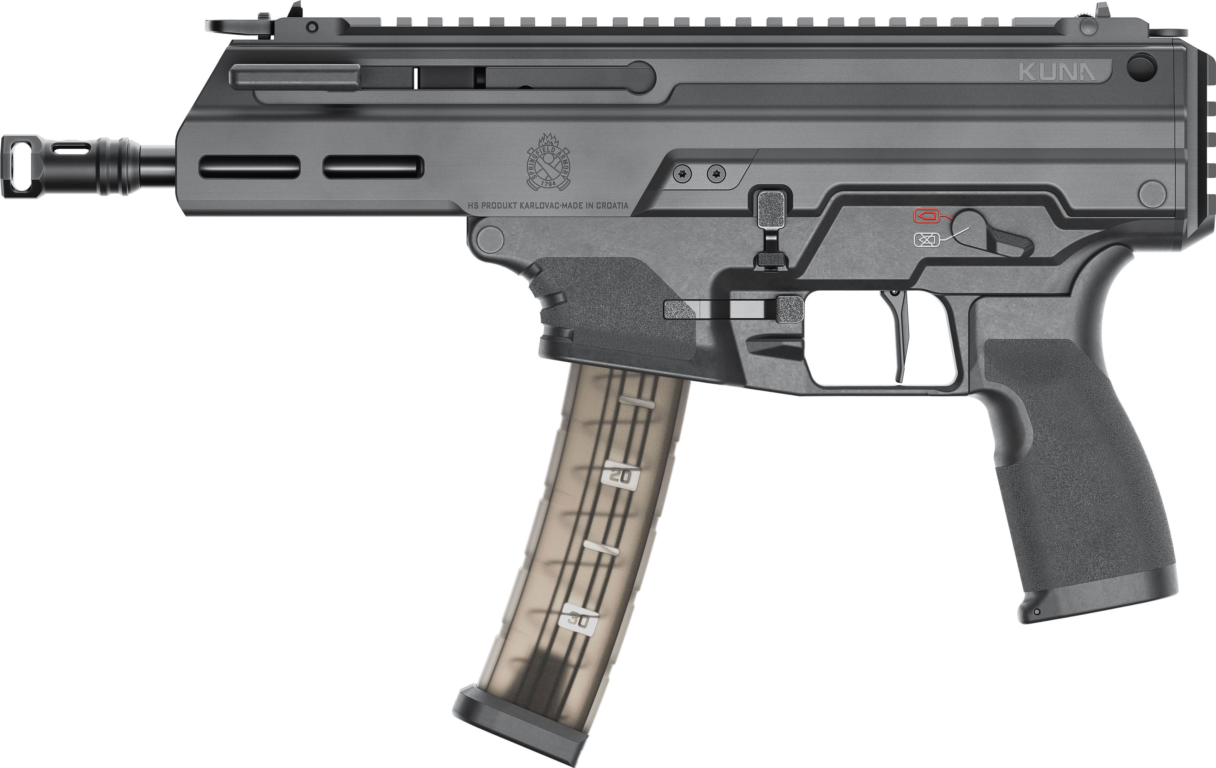 SPRINGFIELD ARMORY KUNA 9mm 6" 30rd - Black