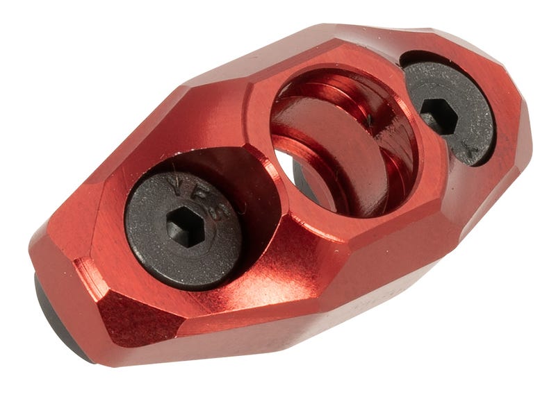 Rise Armament RISE ARMAMENT MLOK QD Sling Mount RISE Red Aluminum