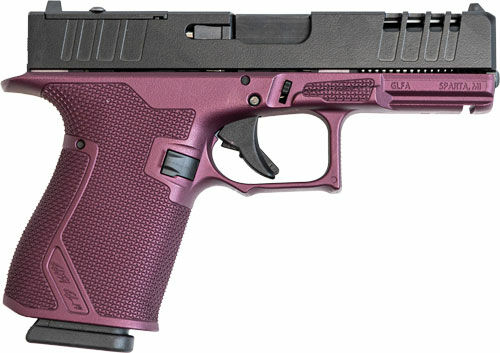 Great Lakes Firearms GL19CHY Striker 9mm 15+1 4″ Front/Rear Serrations Cerakote Black Cherry