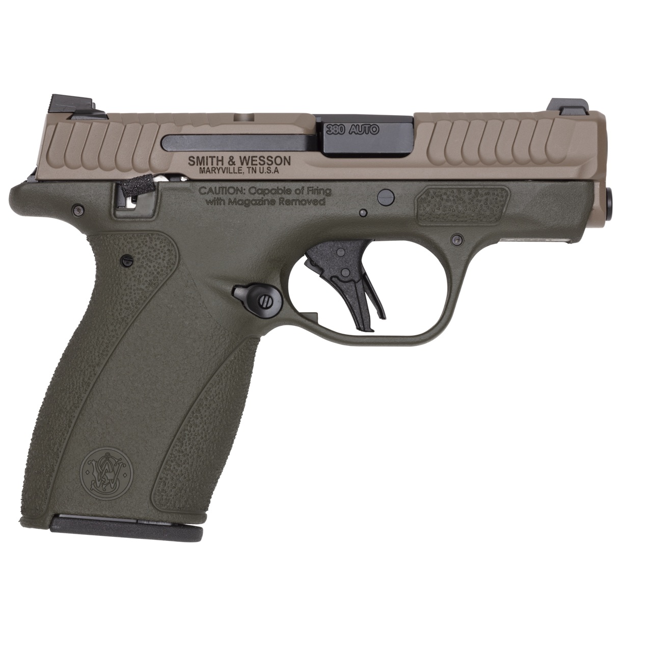 SMITH & WESSON Bodyguard 2.0 380 ACP 2.75" 10rd & 12rd - OD Green & FDE