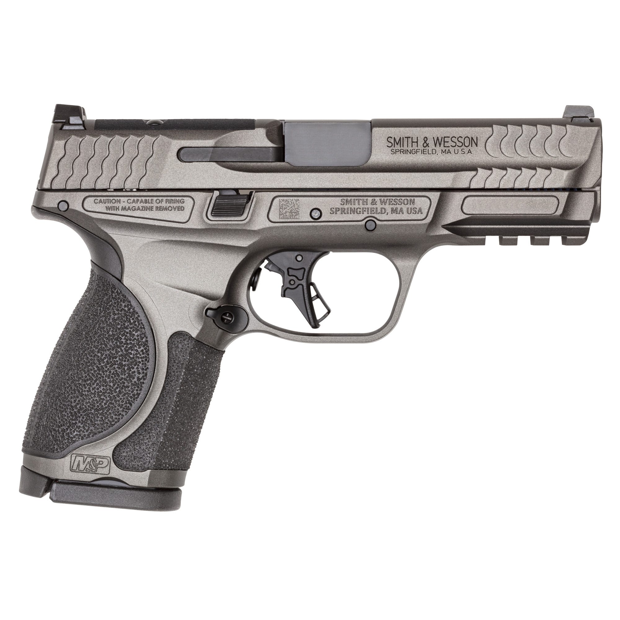 SMITH & WESSON M&P M2.0 9mm 4" 15rd - Tungsten Grey