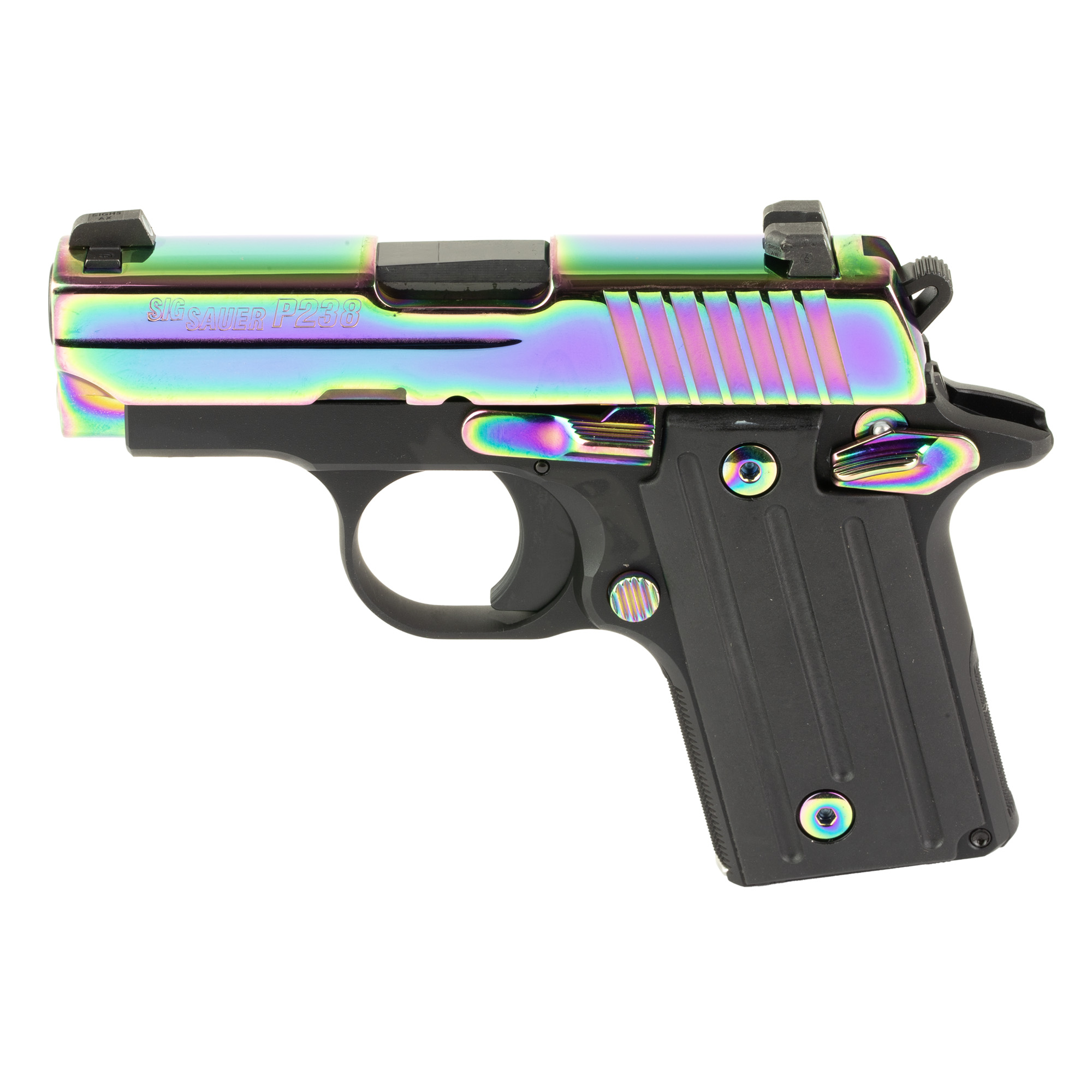 SIG SAUER P238 380 ACP 2.7" 6rd - Rainbow Titanium