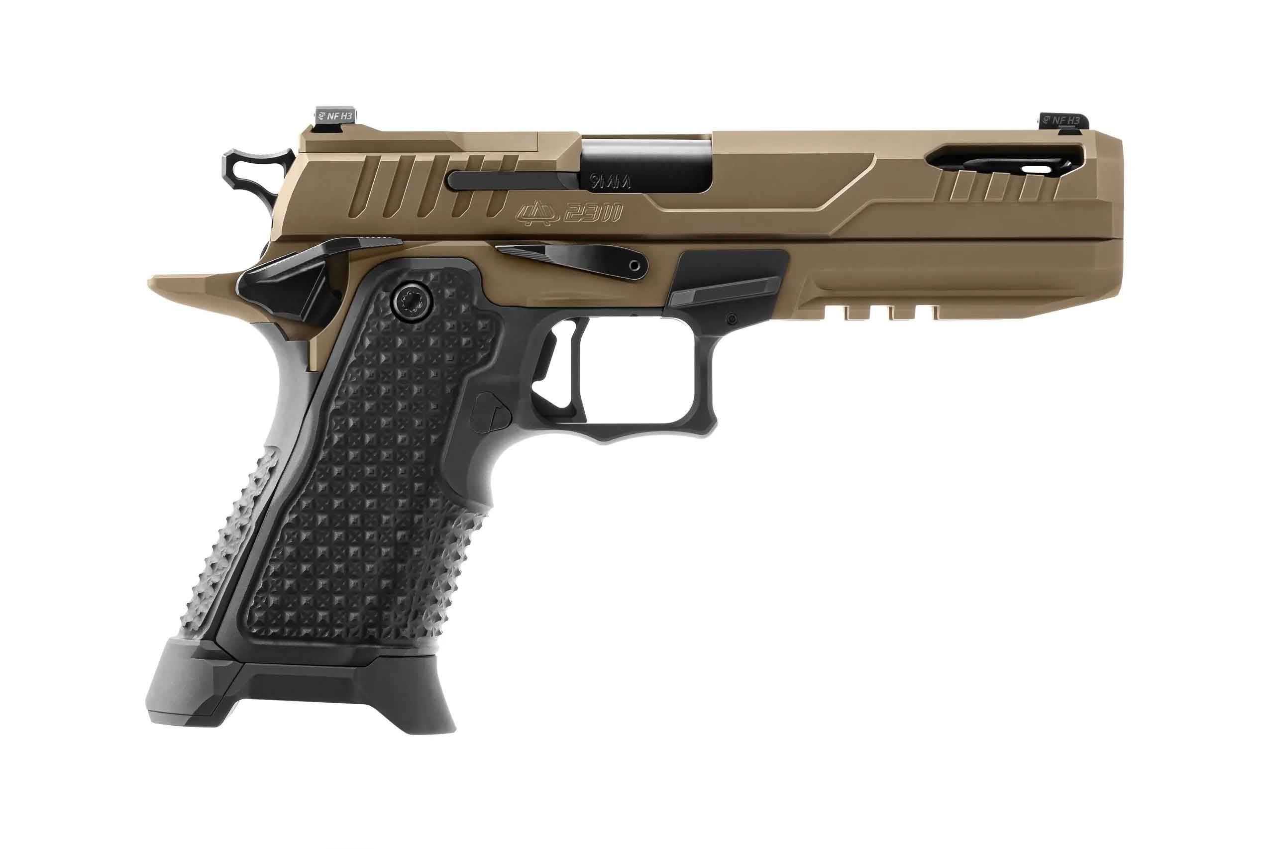 OA DEFENSE OA 2311 9mm 5" 17rd & 21rd - Desert Tan & Black