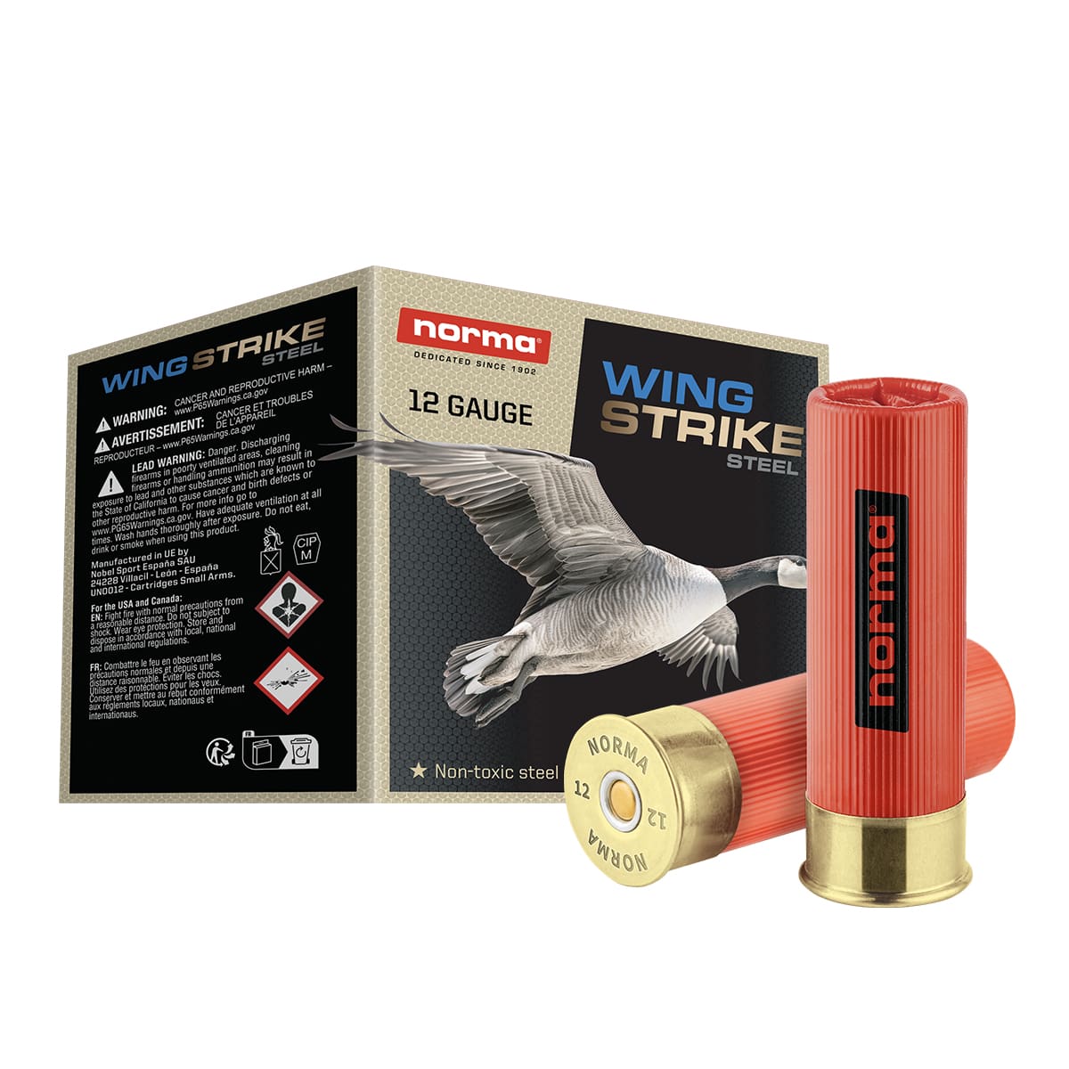 Norma NORMA AMMO 12Ga Wingstrike Steel 3" BB Shot 1 1/4oz 25rd