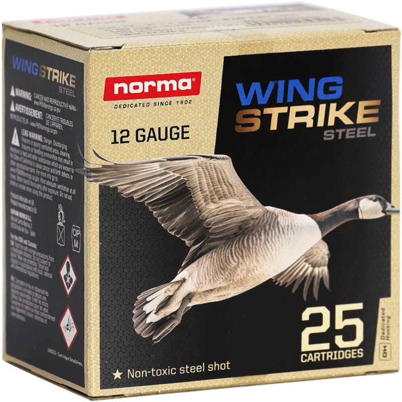 Norma NORMA AMMO 12Ga Wingstrike Steel 3" #5 Shot 1 1/4oz 25rd